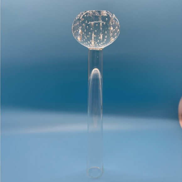 Vintage Swedish controlled bubble bud vase (unmarked Kosta Boda?) - Picture 7 of 16